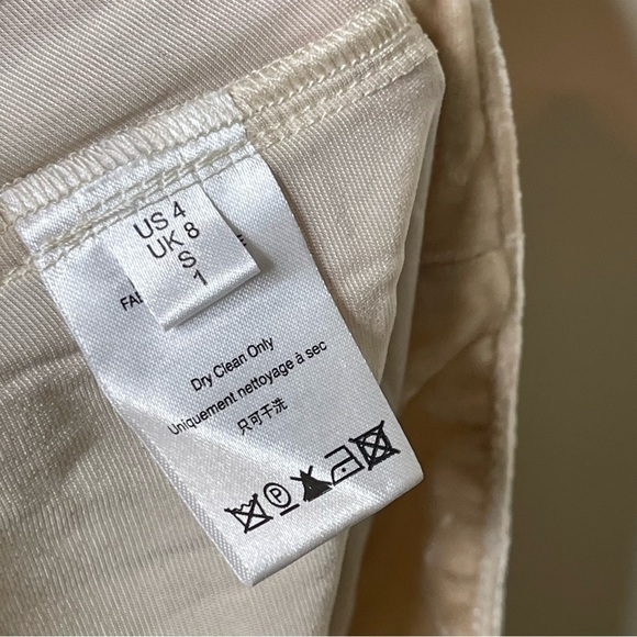 New Sleeping With Jacques VELVET BOTTOM Pants in SAND sz 1 US 4 - Picture 11 of 12